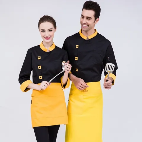 Chef's Frock In The Back Kitchen