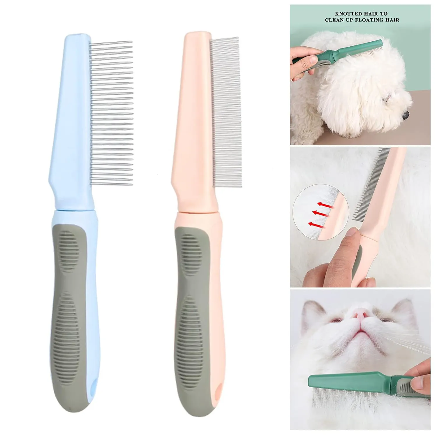 Pet Detangler Comb Hair Removal Cats Combs
