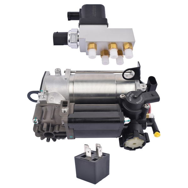 Luftfederung Kompressor Pumpe Ventil Steuerblock Set passend für Mercedes-Benz E-Klasse W211 CLS C219 2113200158 2113200104 2113200304