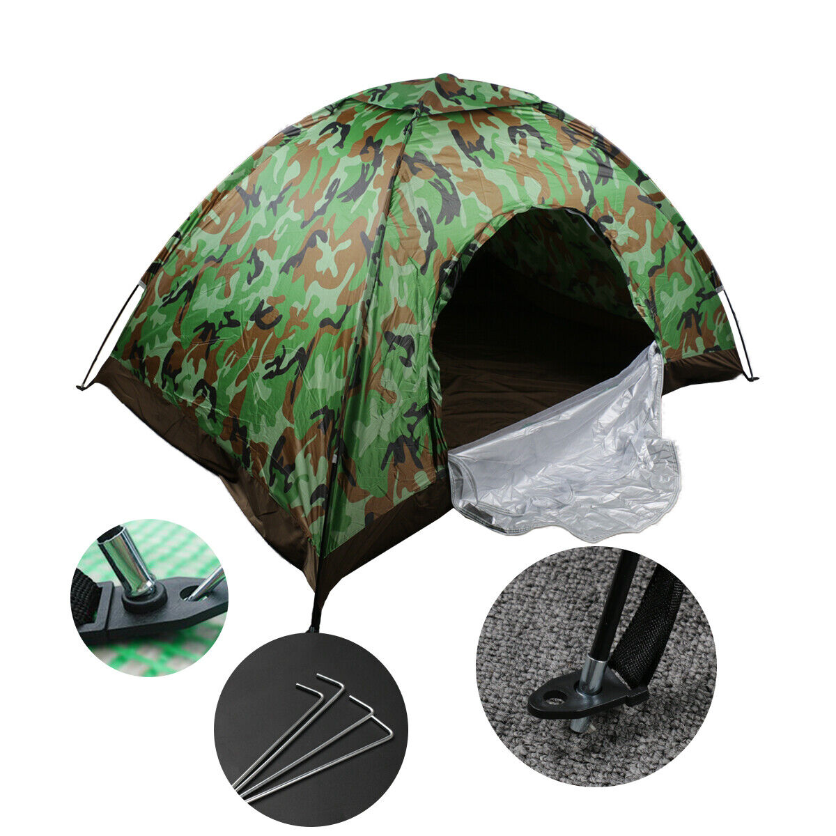 Automatic Pop-Up Camping Tent for 2-3 People