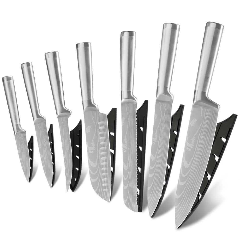 Title 5, 7-piece Stainless Steel Knife Set