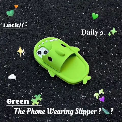 Funny Shark Slipper Phone Case for Iphone 11 12