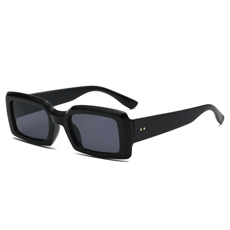 Title 2, Fruit Color Square Casual Sunglasses Street Pho...