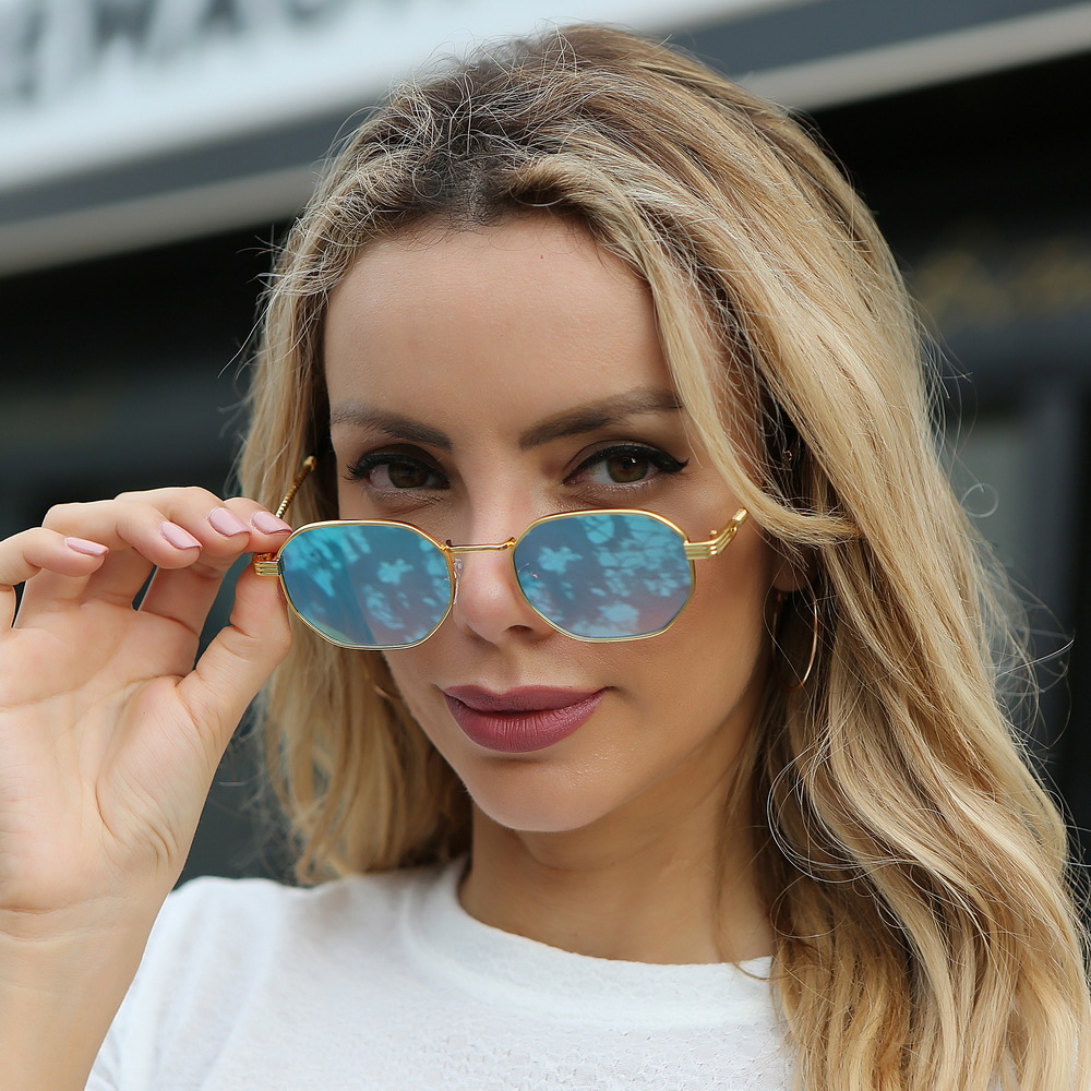 Title 3, Metal Retro Feet Sunglasses European And Americ...