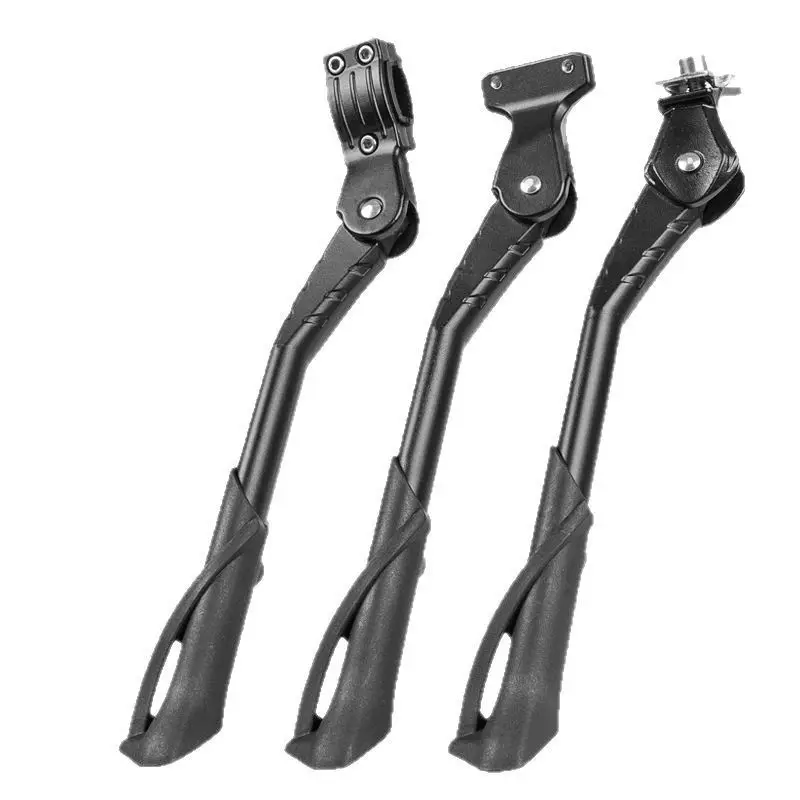 Aluminum Alloy Bicycle Kickstand, Adjustable Dual-Hole Heavy