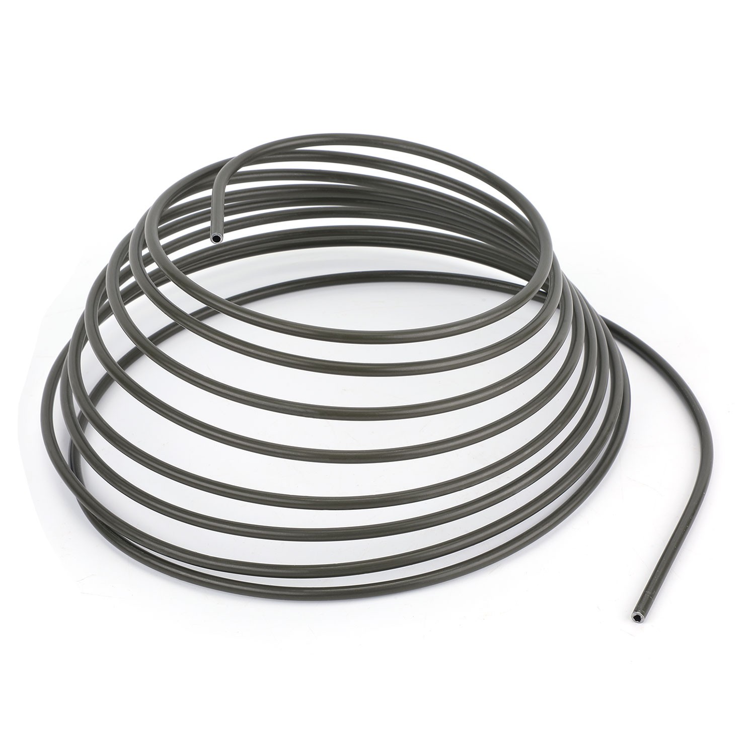 Universal 5m Steel Brake Line Repair Kit 4.75mm PVF Coated Hose With M10 Fittings