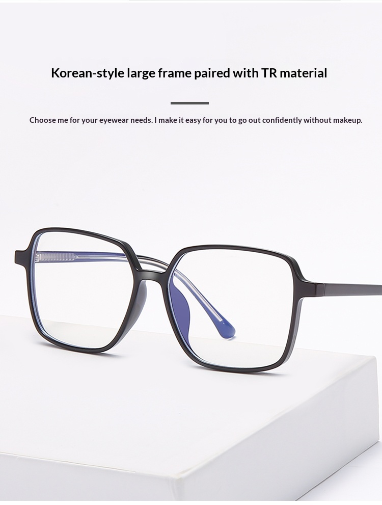 Lijia Korean Version Large Frame Anti Blue Light Goggles, Internet Famous, Same Type Of Goggles 1542