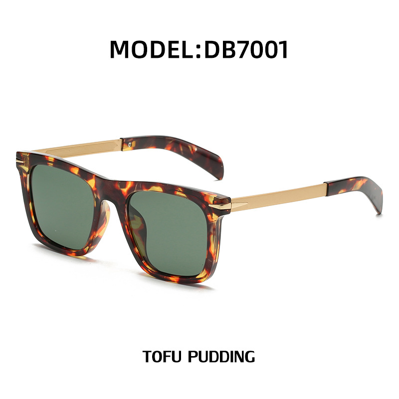 Title 3, Mens Fashion Retro Polarized Box Sunglasses