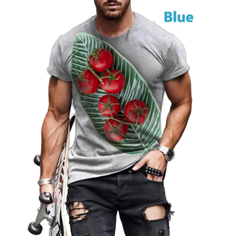 Creative And Funny 3D Short Sleeves