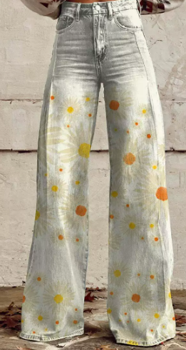 Women's Casual Pants Thin Imitation Jeans