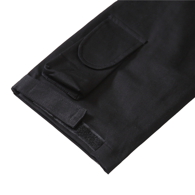 Title 2, Heren losse multi-pocket tactical cargo broek v...