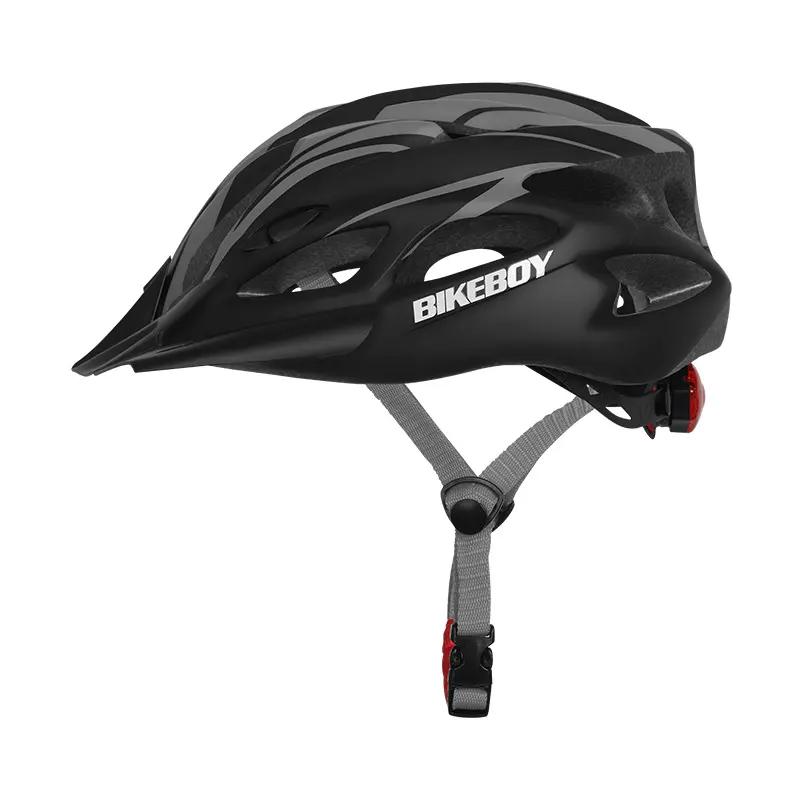 Male Mountain Road Bike Safety Hat with Taillight Equipment