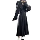 Black Long Twinset