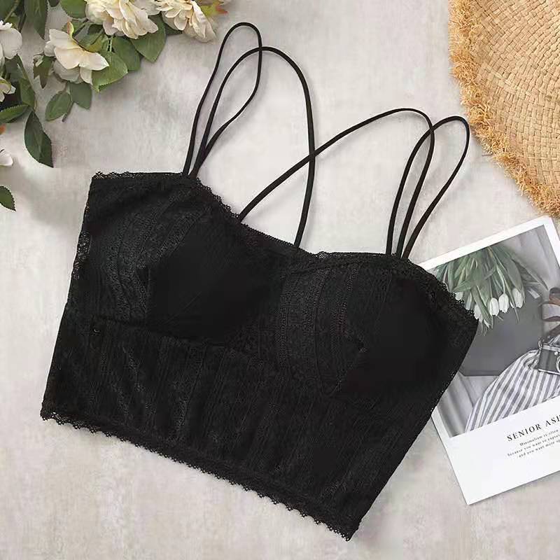 Title 1, Wire-Free Undergarment with Bra Pad and Anti-We...