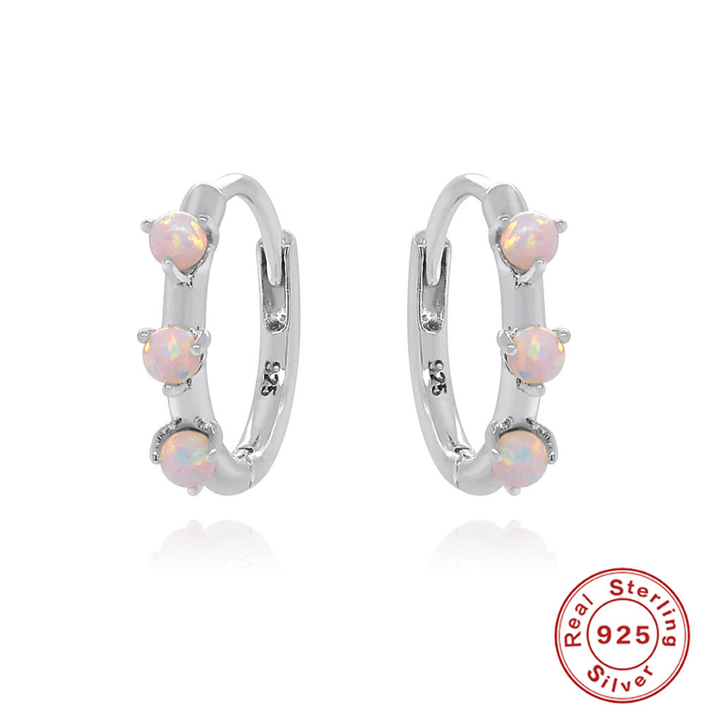 Title 6, S925 Sterling Silver Diamond Opal minus