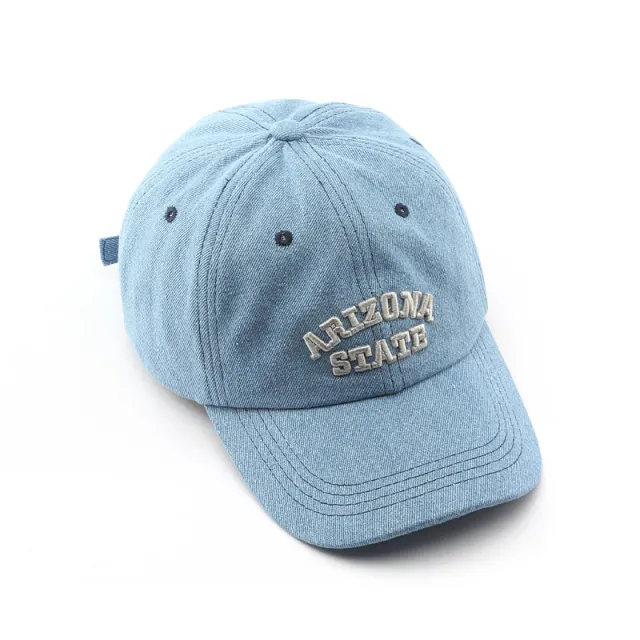 Wash The Old Letter Cowboy European And American Fashion Dark Blue - Shop at LoveMi