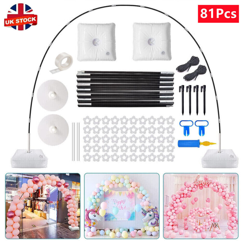 Balloon Arch Column Frame Garland Adjustable Arch Stand Wedding Party Decor