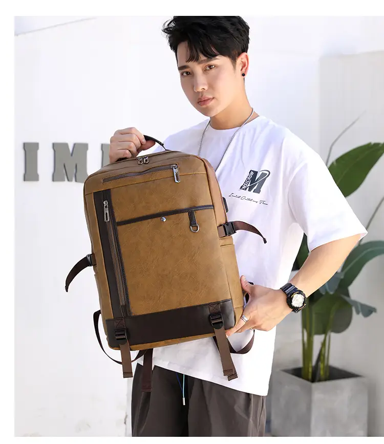 Summer New Trend Backpack Men's Business Travel Backpack Fashion Computer Bag