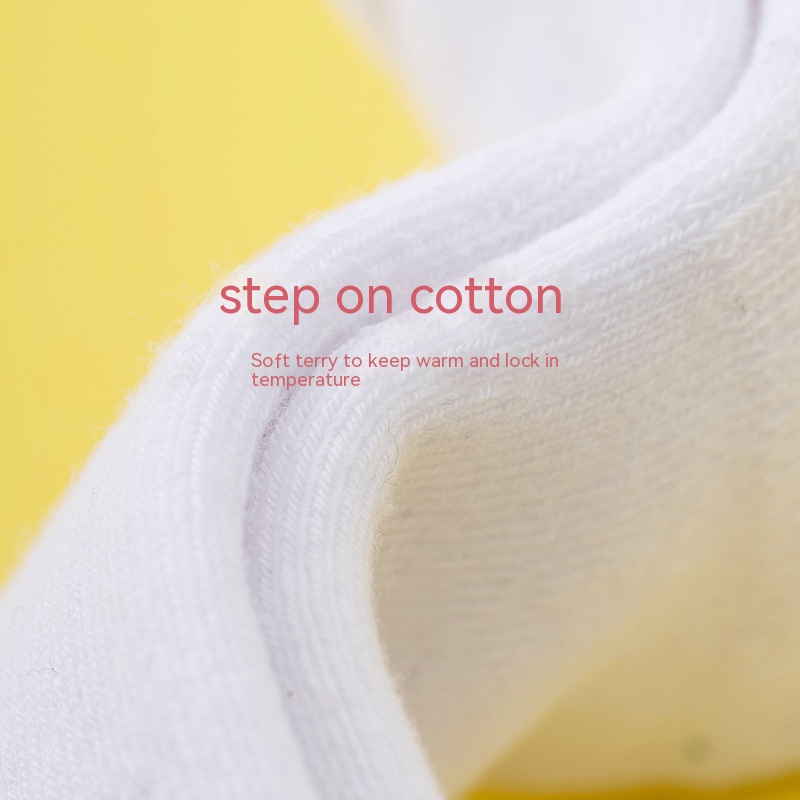 Baby Tube Combed Cotton Loose Curling Boneless Velvet Kid’s Socks