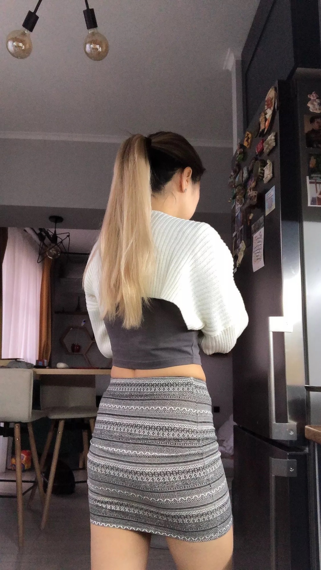 Shawl Knitted Top Feminine Open-chested Sweater