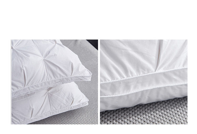 Luxurious White Goose Down Pillow Soft Supportive Pillow | Dream Tech