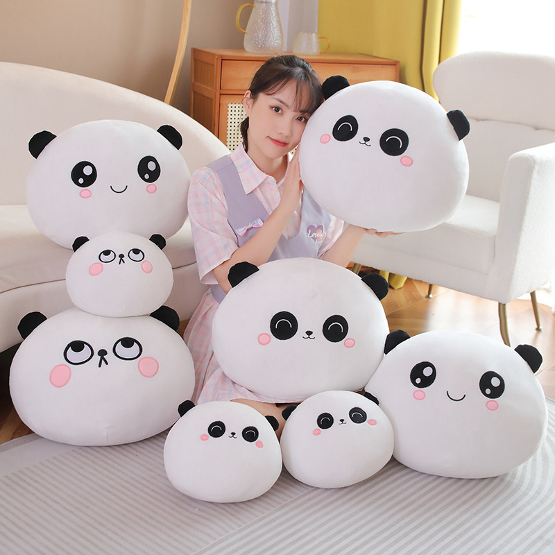 Panda plush hot sale pillow