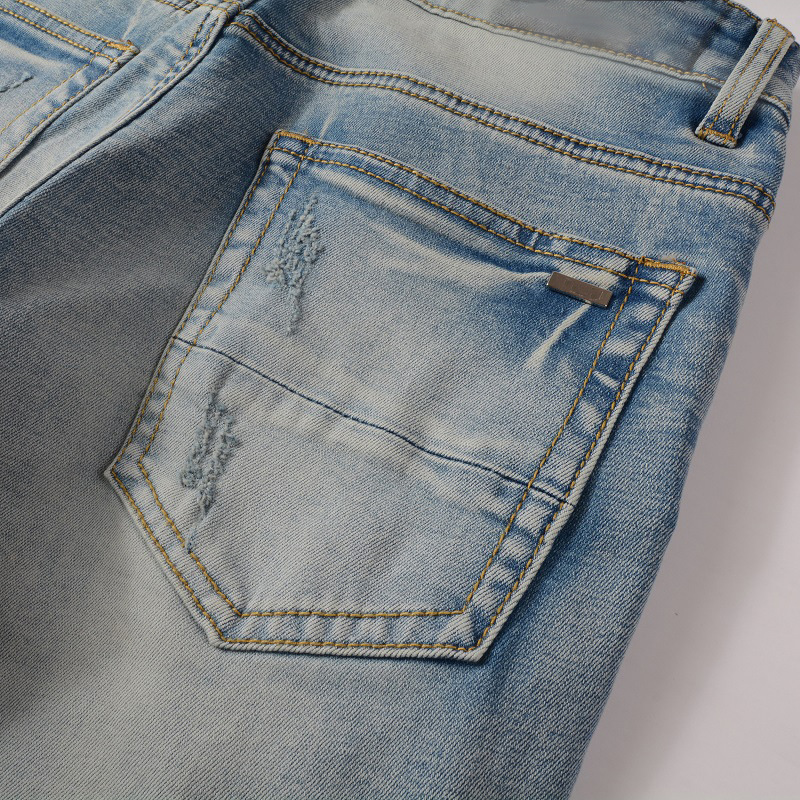 Title 9, Heren jeans van High Street Fashion met gaten e...