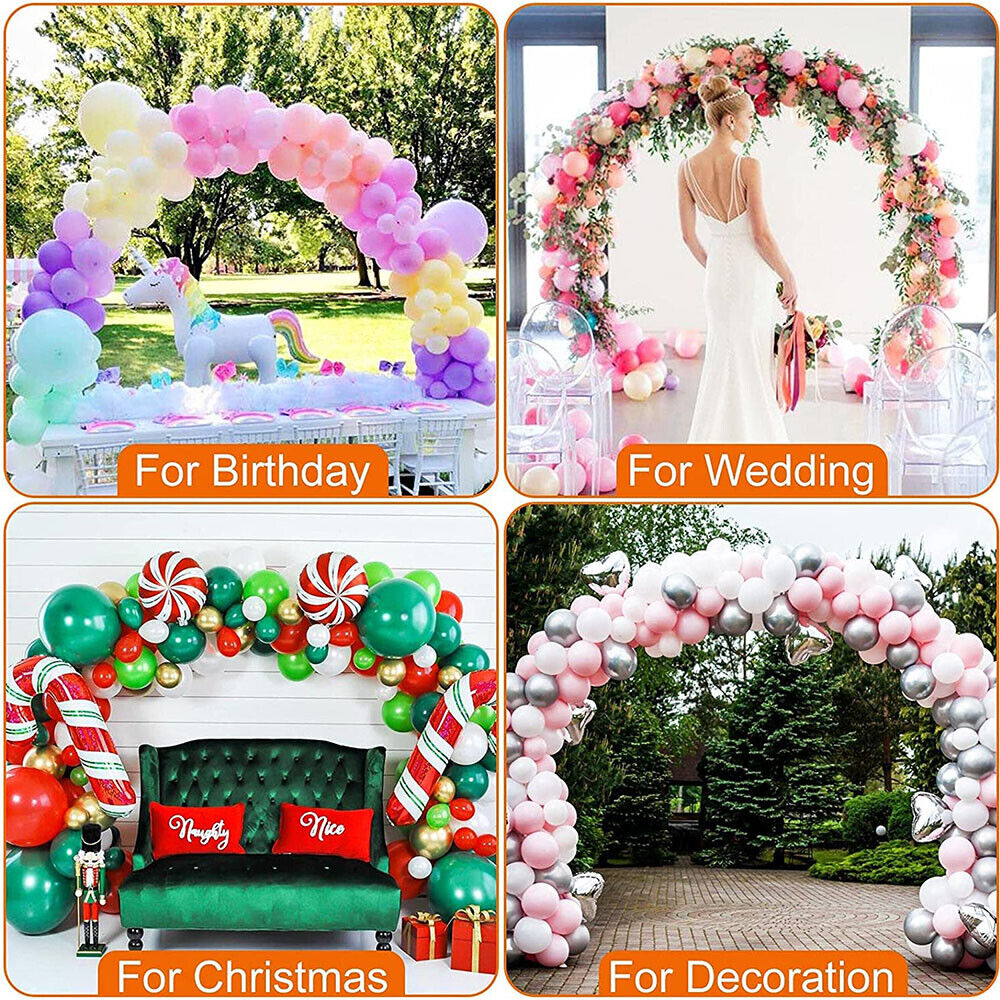 Balloon Arch Column Frame Garland Adjustable Arch Stand Wedding Party Decor 14