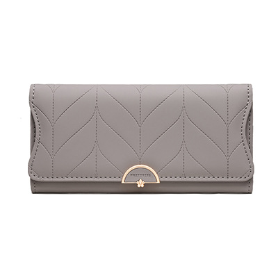Women's Tri-Fold Large Capacity Clutch Wallet