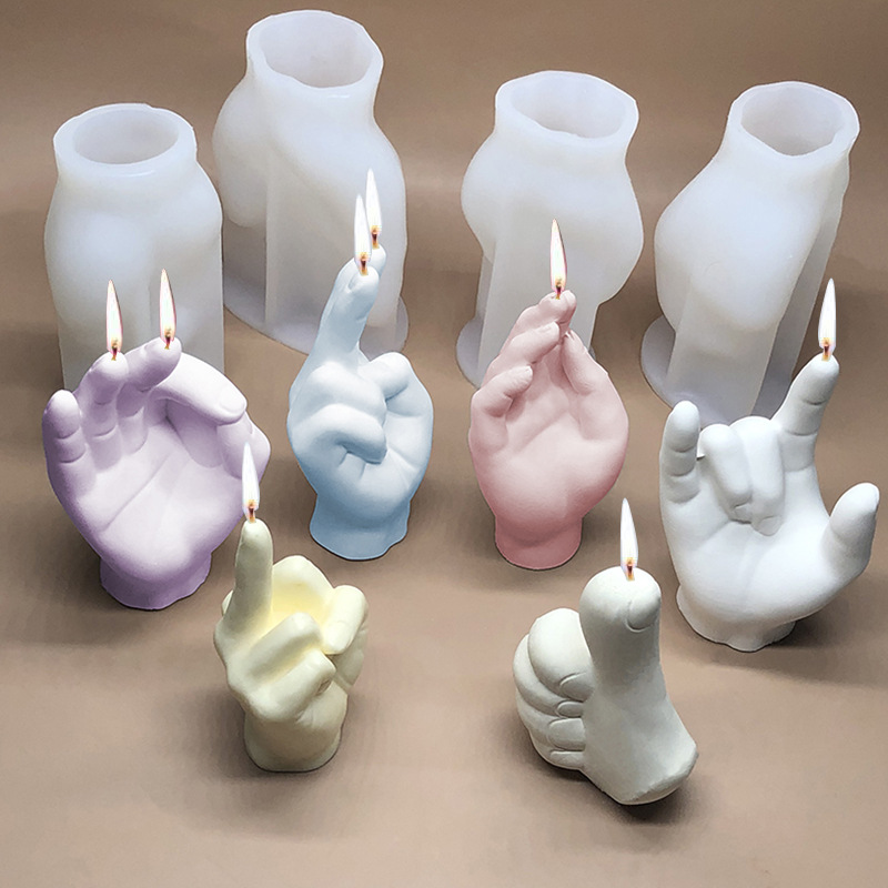 Candle Mould Diy Aromatherapy Gypsum Epoxy Decoration Mold