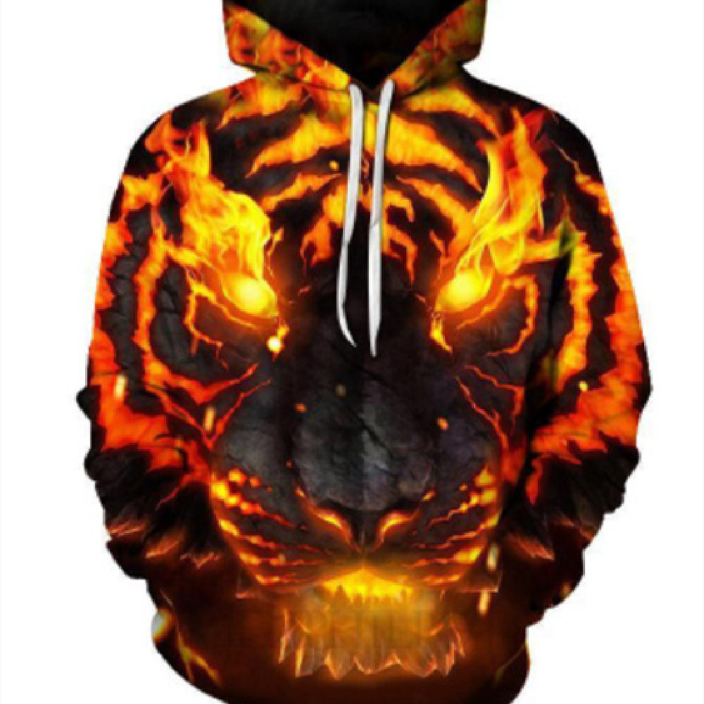 Women's New Leaf Print Hoodie
