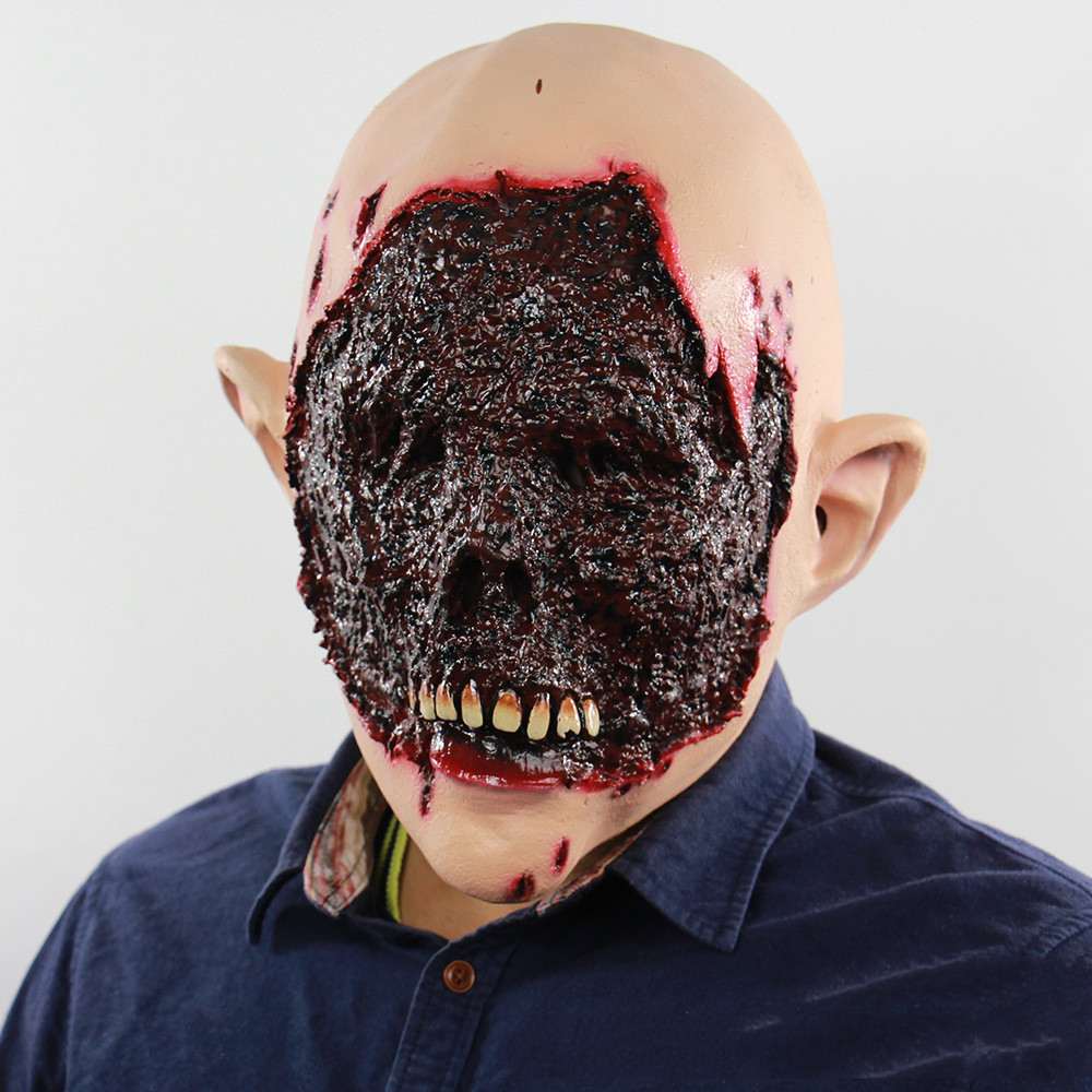 Masque de Clown Effrayant en Latex — Tête Entière pour Halloween 4