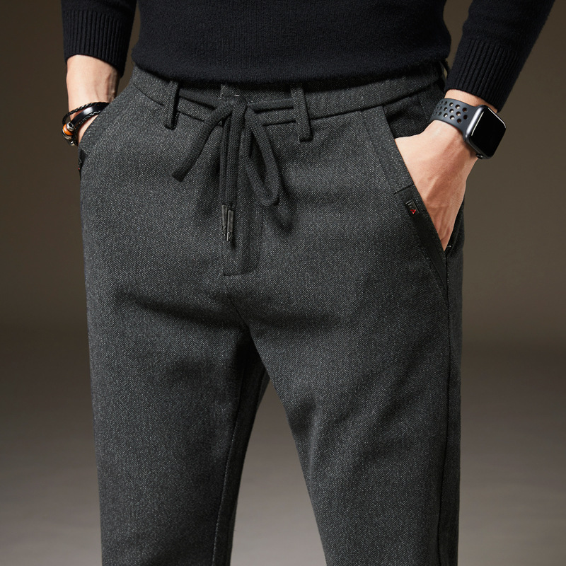 Title 2, Pantalon homme épais en peluche