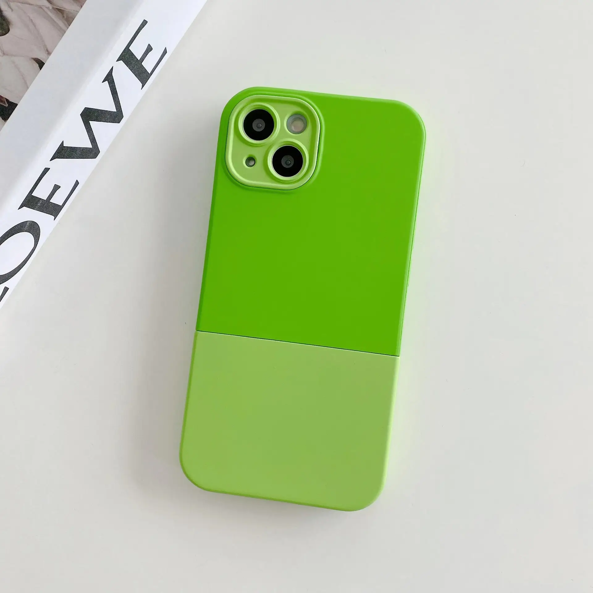 Color Collision Three In One Liquid Silicone Shell