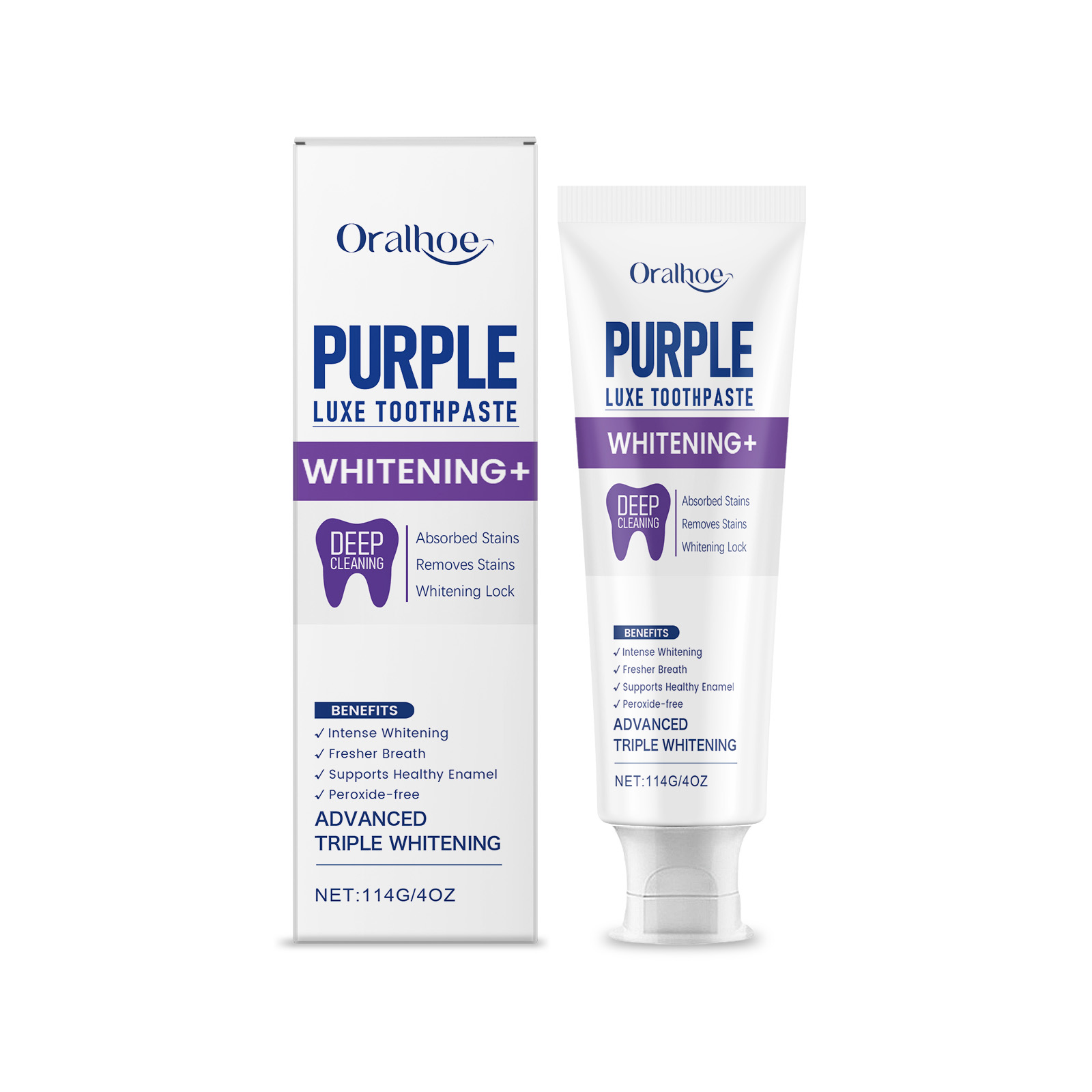 Whitening And Brightening Toothpaste 114g-box