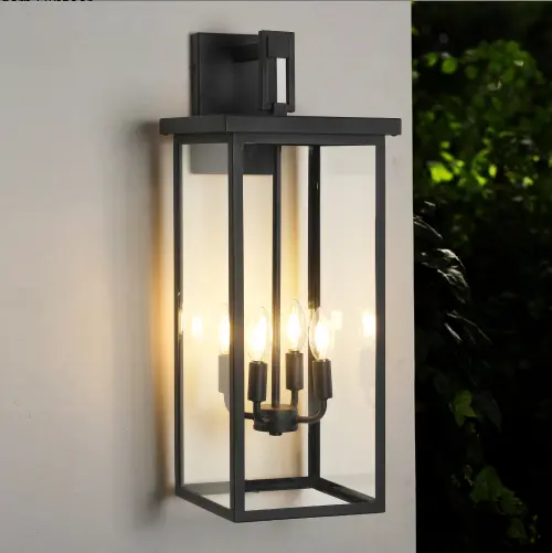 26H 1ps Modern Outdoor Wall Lanterns