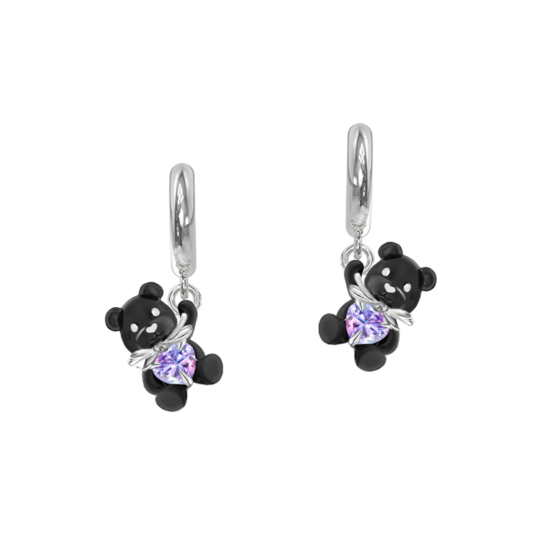 Title 2, Design Sweet Bear Earrings For High-end Girls