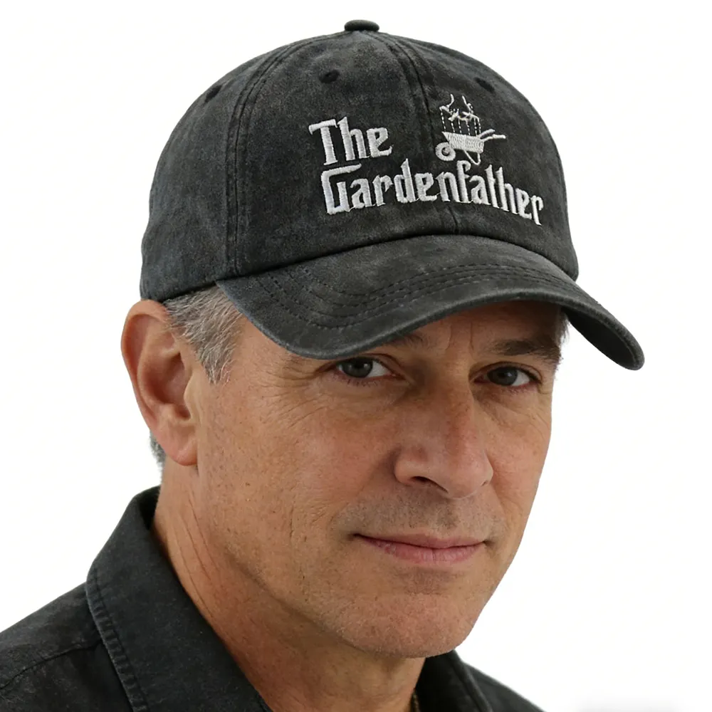 Black The Garden Father Hat
