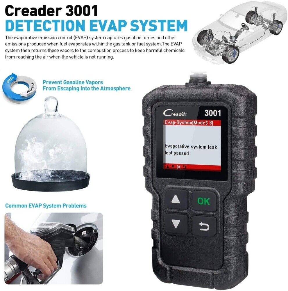 Engine Fault Error Diagnostic Scanner OBD2 Code Reader Reset Tool Multi-Language — image 5