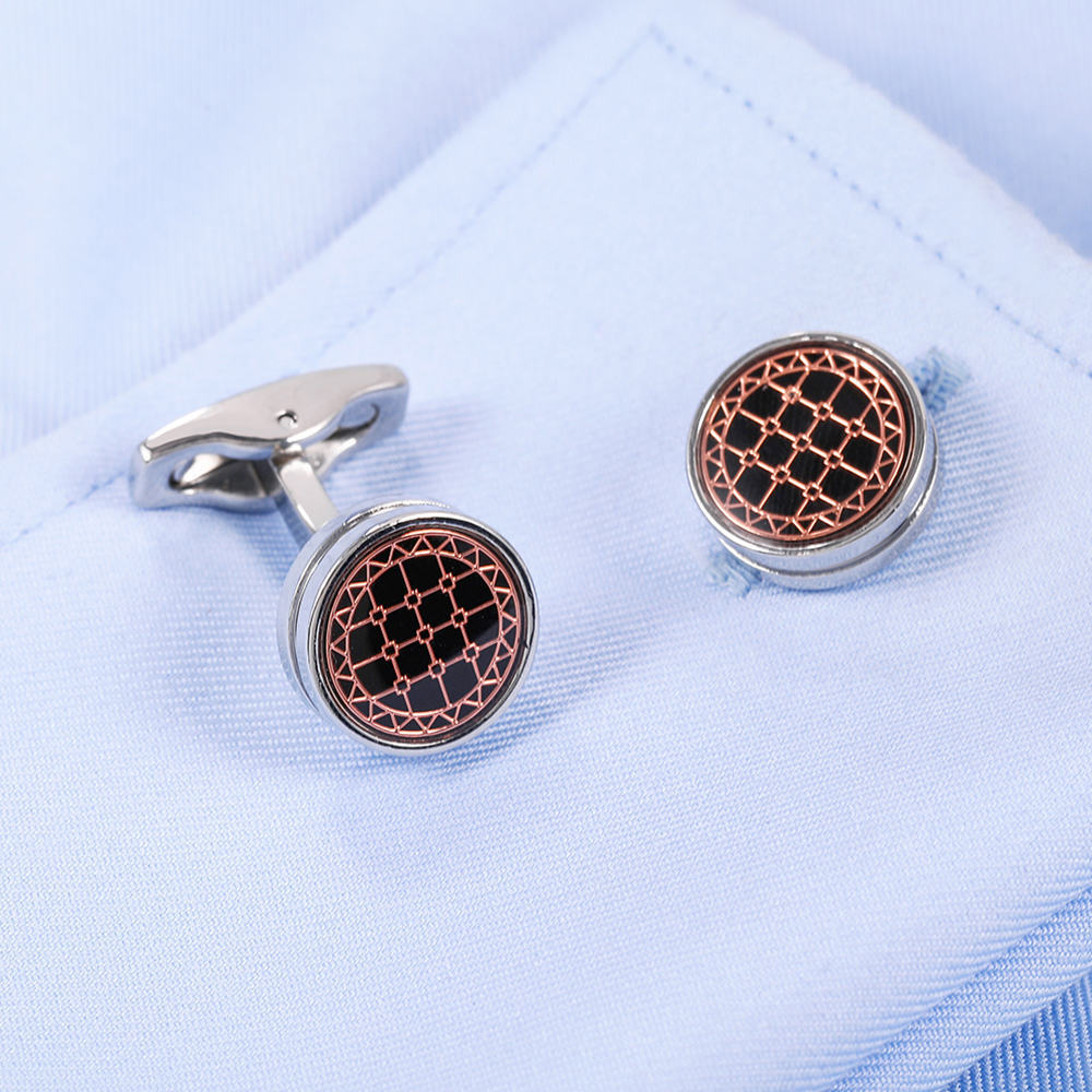 New Style Cuff Nails Fashion French Shirt Cufflinks High Quality Button Cuffs Men's Accessories — foto 4