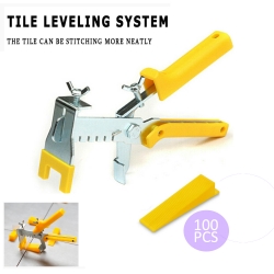 Tile Leveling System Clips Levelling Spacer Tiling Tool Floor Wall-1000pcs Clips 1.5mm