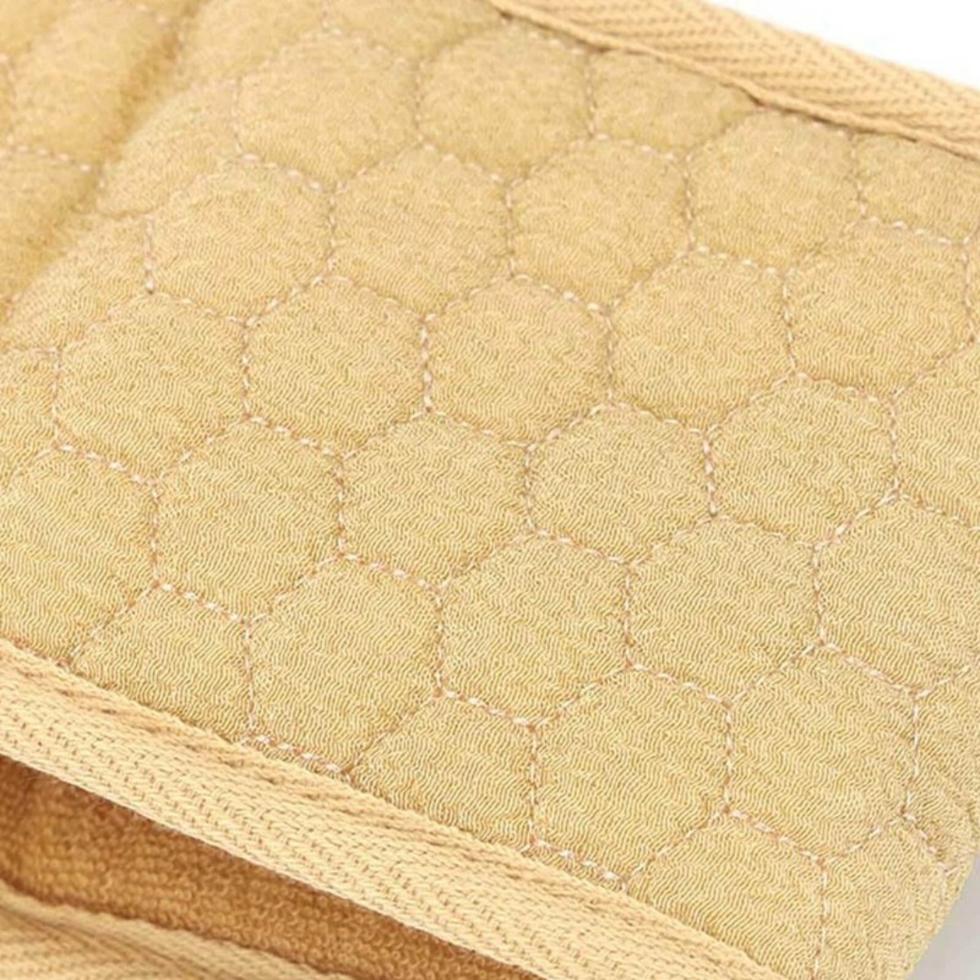 Exfoliating Back Scrubber Bath Shower Strap Loofah Spa Skin Body Sponge Brush AU