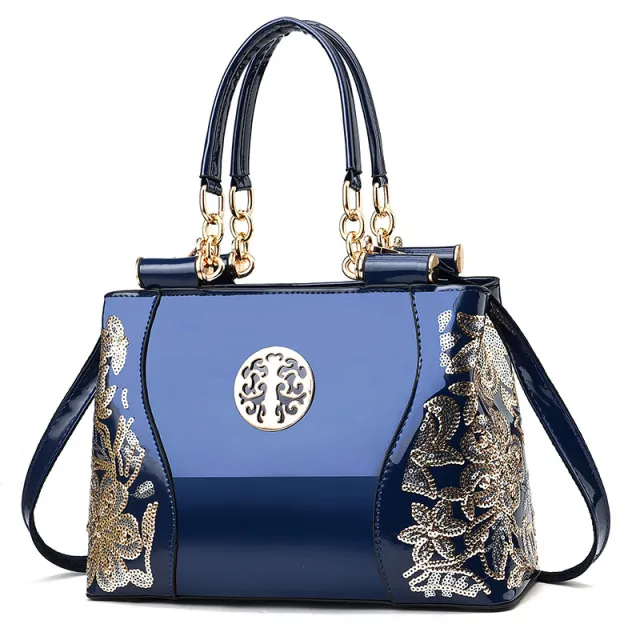 Handbag Women's Bag Diagonal Bag Fashion Women's Bag Blue - Shop at LoveMi