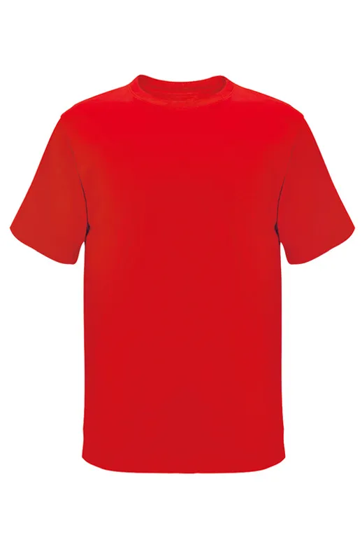 Summer Men's Cotton T shirt Short Sleeve Solid Color Orange - Shop at LoveMi