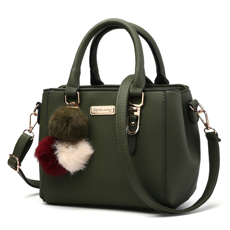Small Handbags Korean Version Of The Trend Of Simple One shoulder Messenger Bag Green - Shop at LoveMi