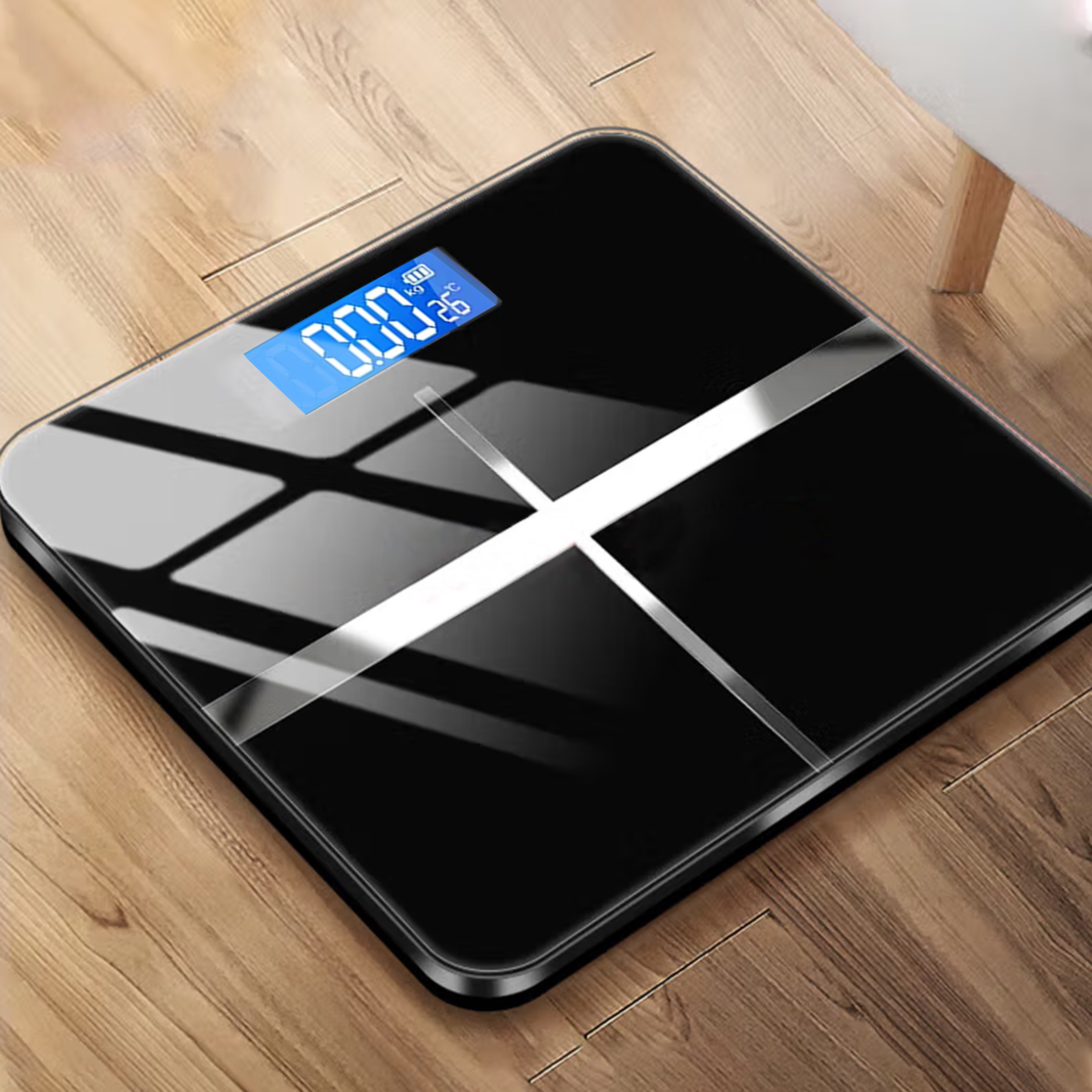 396-pound Weight Scale, Electronic Scale, High-precision Weight Scale,With LCD High-definition Display And Temperature Display Switchable KG,LB Units Durable And Safe, Suitable For Various Sc