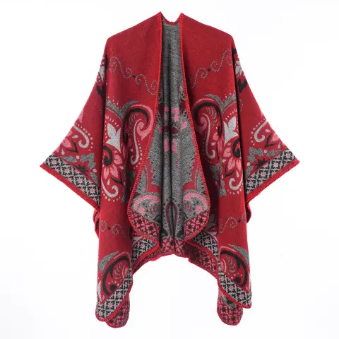 Women's Tassel Jacquard All-Match Shawl