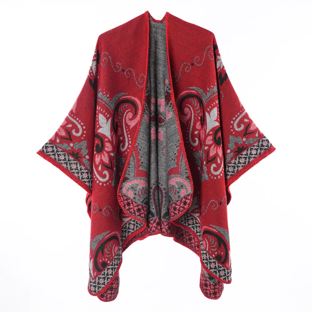 Women's Tassel Jacquard All-Match Shawl