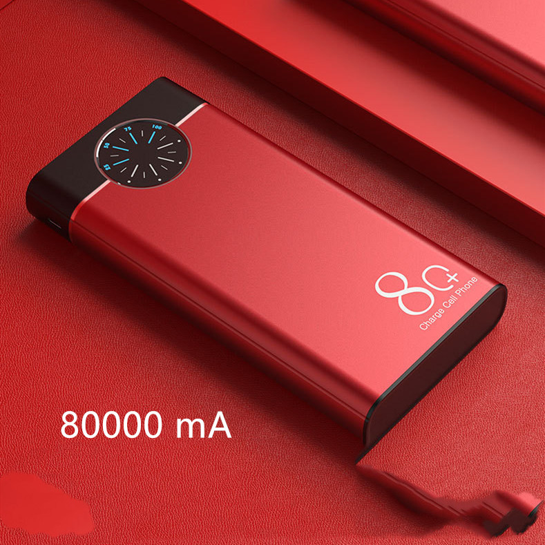 Red 80000mA