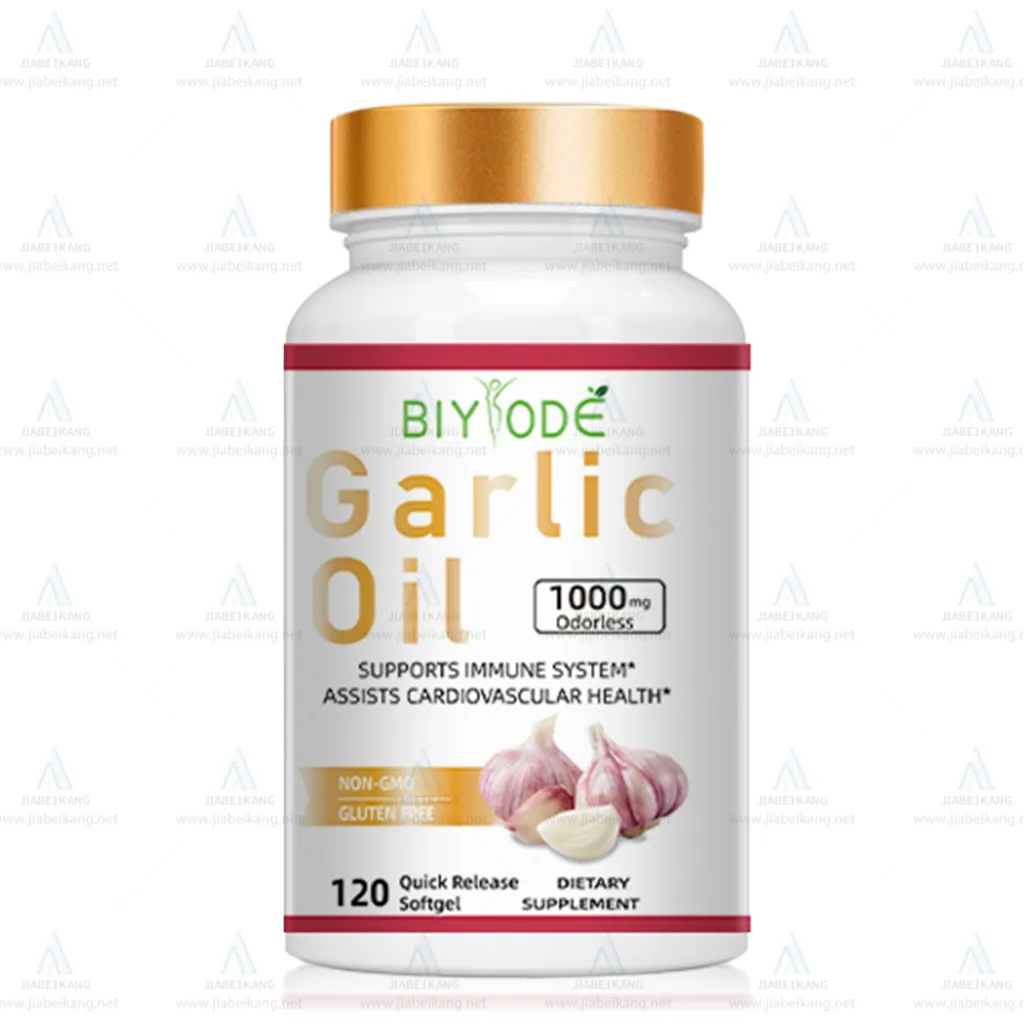 Biyode Odorless Garlic Softgel Supplement Bulk Supply - Original